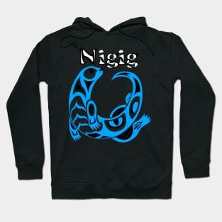 Otter (Nigig) Blue Hoodie